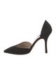 Giorgio Armani Satin D'Orsay Pumps