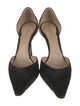 Giorgio Armani Satin D'Orsay Pumps