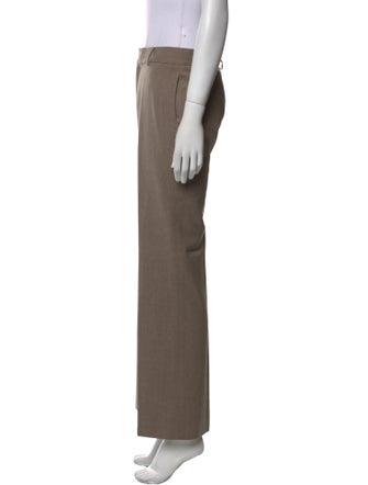 Giorgio Armani Virgin Wool Wide Leg Pants