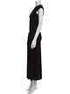 Giorgio Armani Crew Neck Long Dress