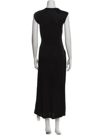 Giorgio Armani Crew Neck Long Dress