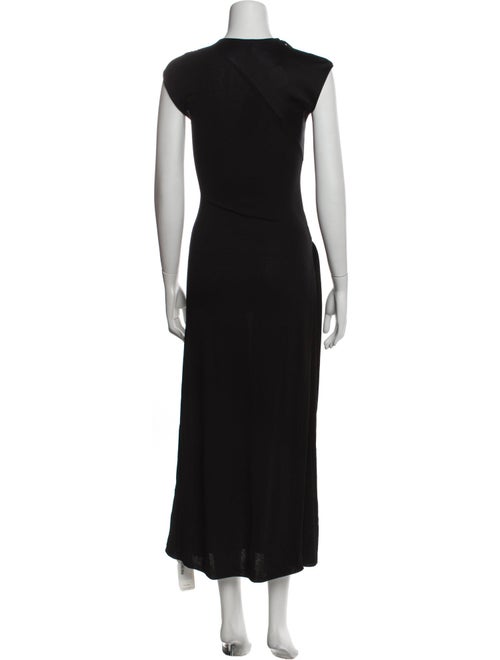 Giorgio Armani Crew Neck Long Dress