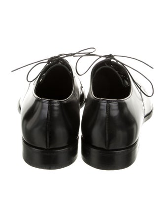 Giorgio Armani Leather Derby Shoes
