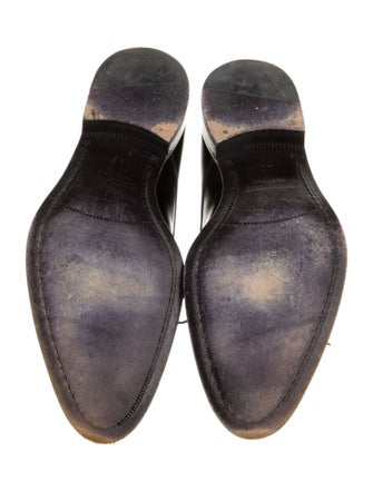 Giorgio Armani Leather Derby Shoes