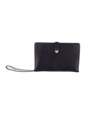 Giorgio Armani Clutches Leather Clutch