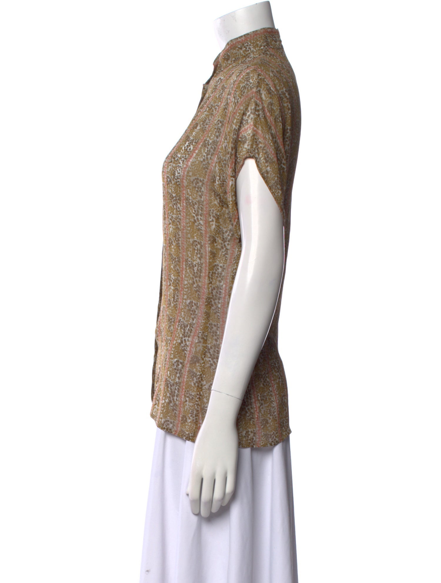 Giorgio Armani Vintage 1990's Button-Up Top