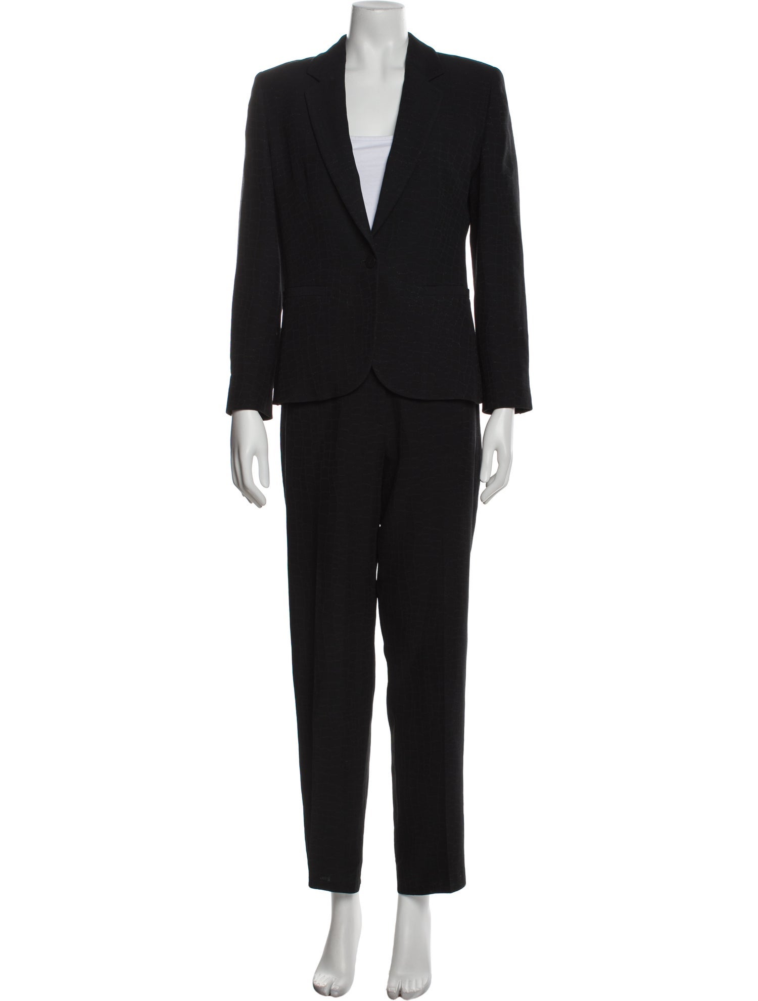 Giorgio Armani Virgin Wool Pantsuit