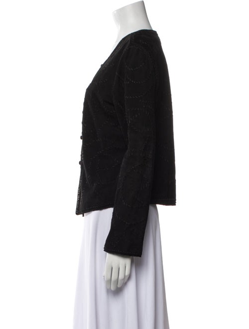 Giorgio Armani Goat Leather Evening Jacket