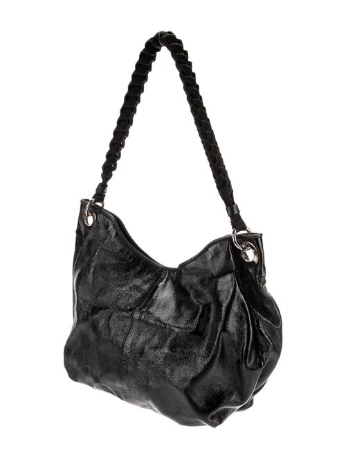 Giorgio Armani Patent Leather Shoulder Bag
