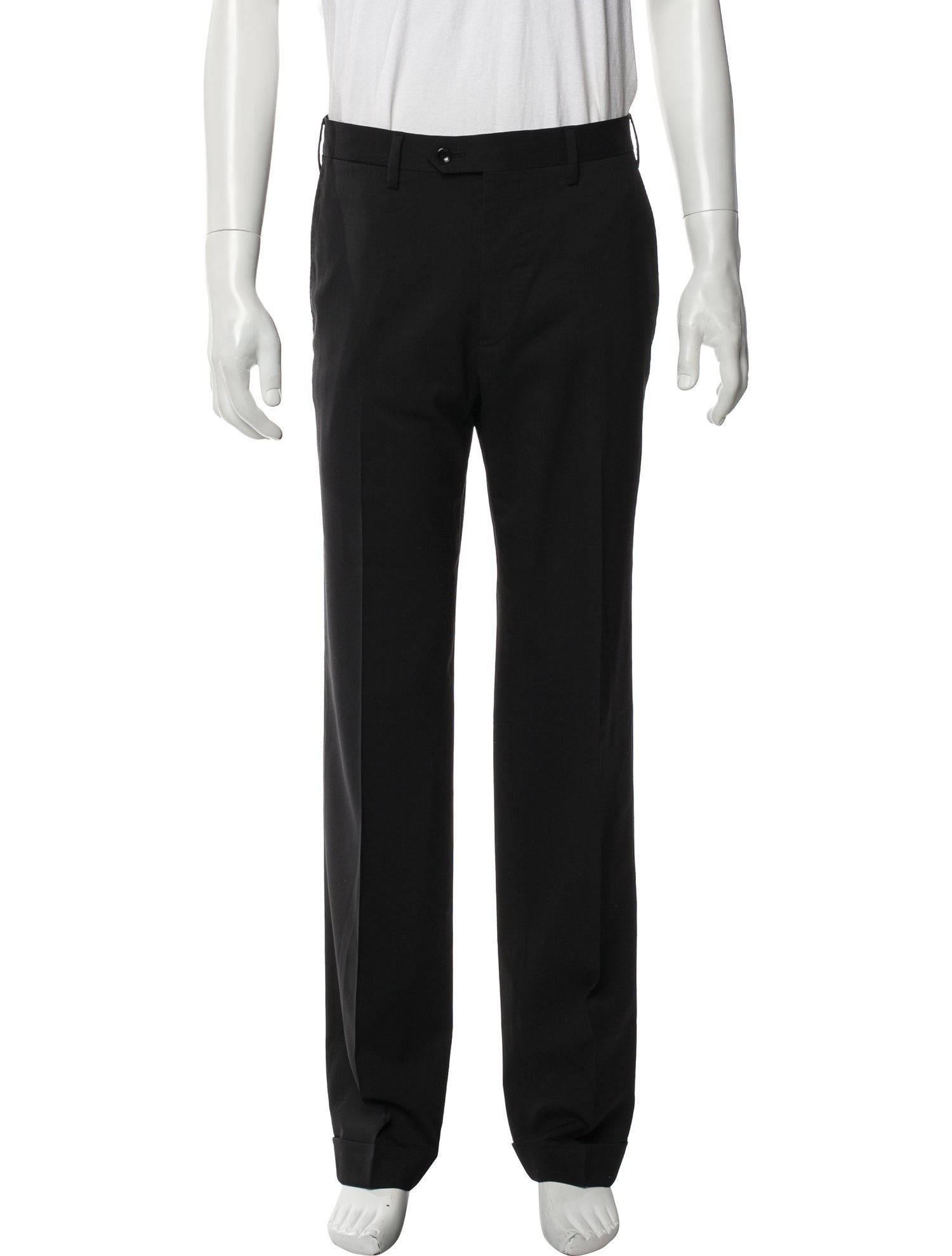 Giorgio Armani Virgin Wool Dress Pants