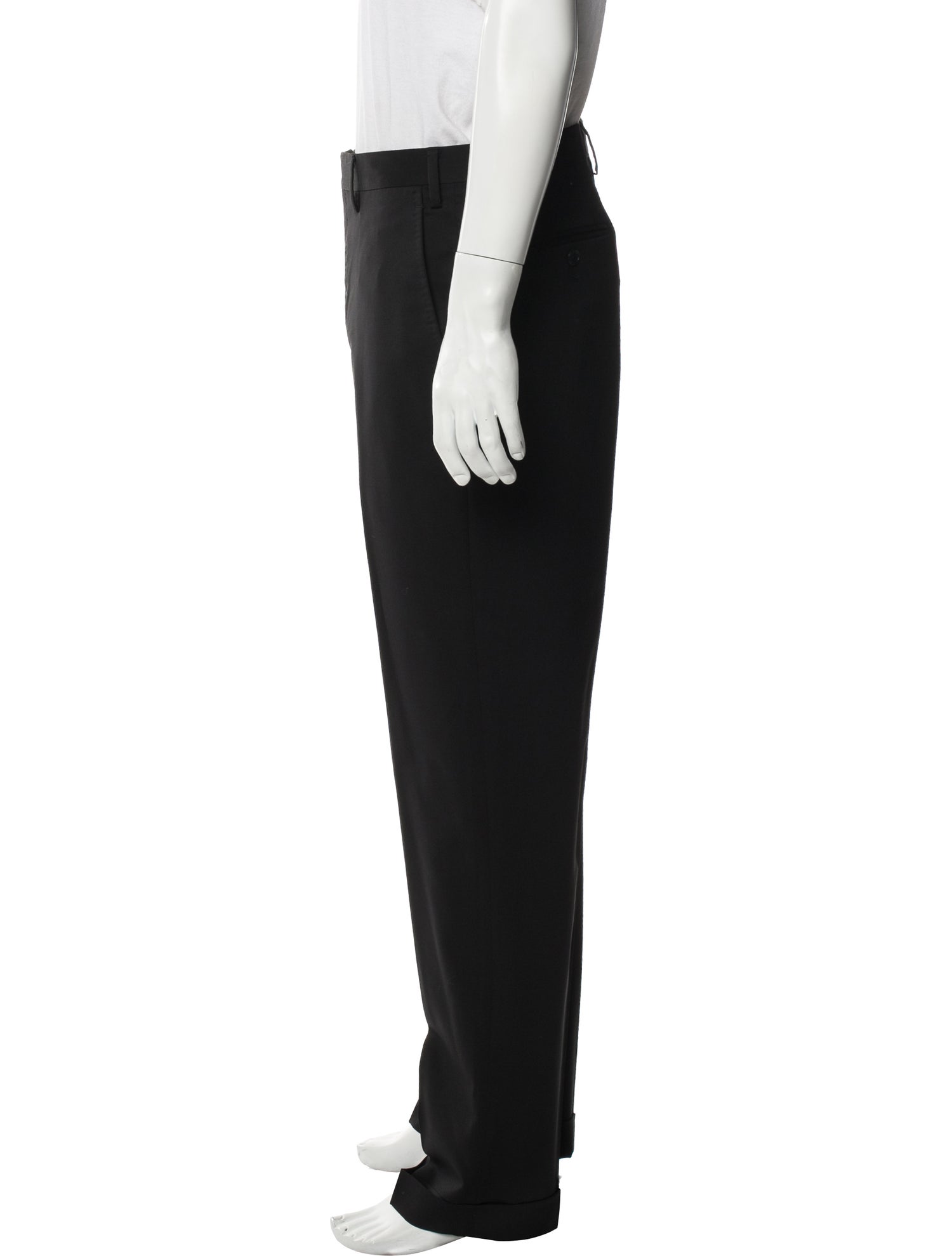 Giorgio Armani Virgin Wool Dress Pants