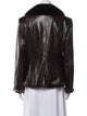 Giorgio Armani Leather Biker Jacket