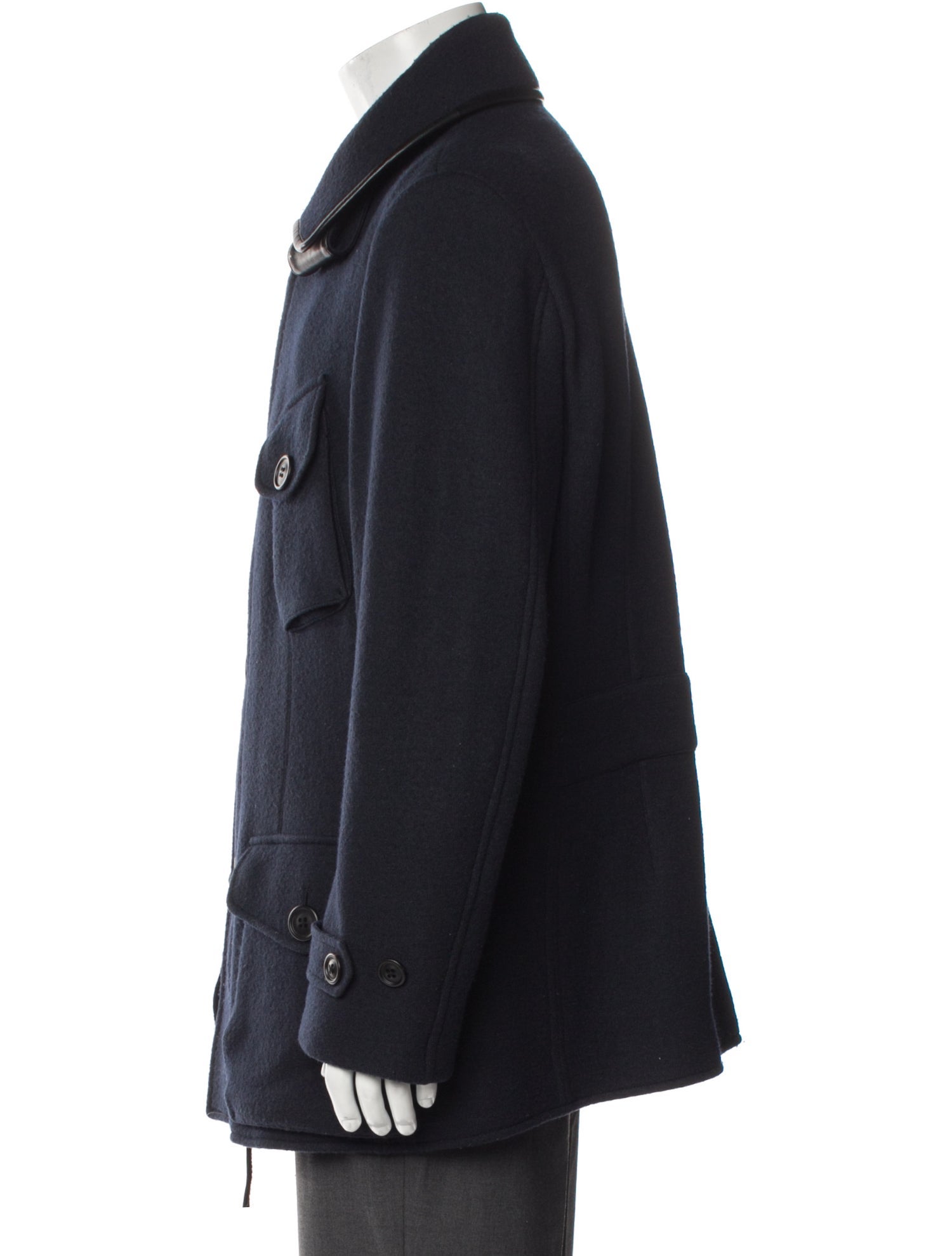 Giorgio Armani Virgin Wool Utility Jacket