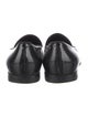 Giorgio Armani Patent Leather Grosgrain Trim Dress Loafers