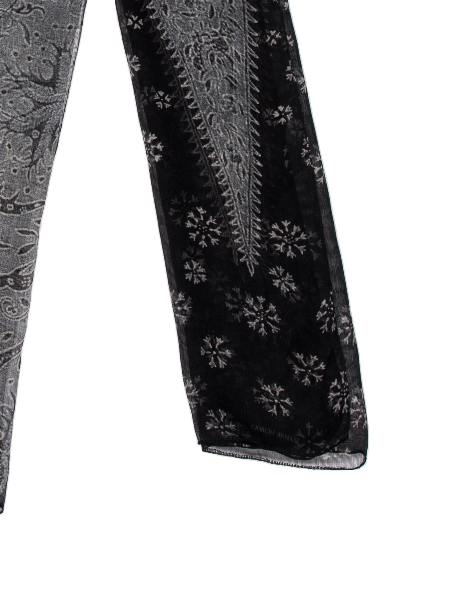 Giorgio Armani Silk Printed Scarf