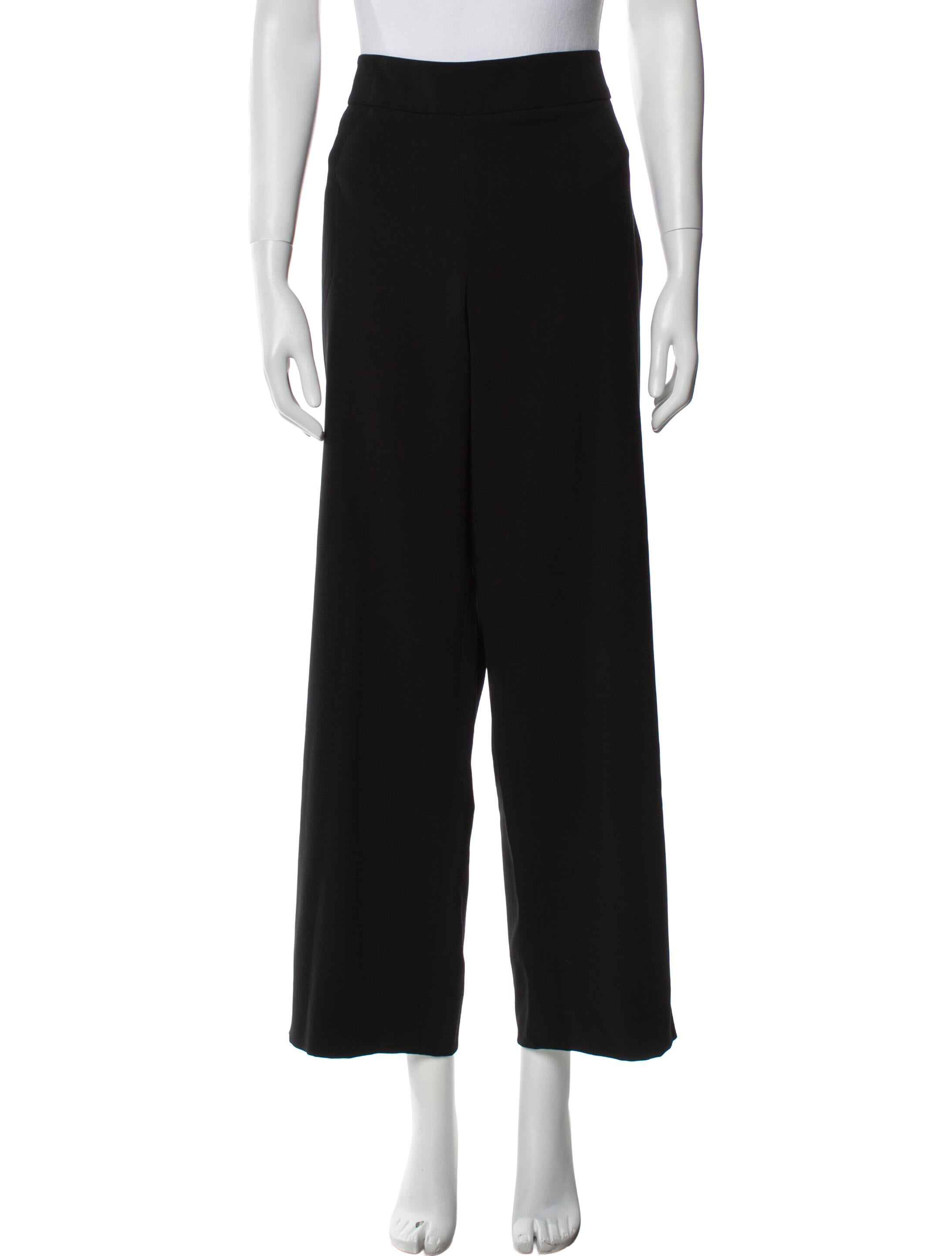 Giorgio Armani Silk Wide Leg Pants