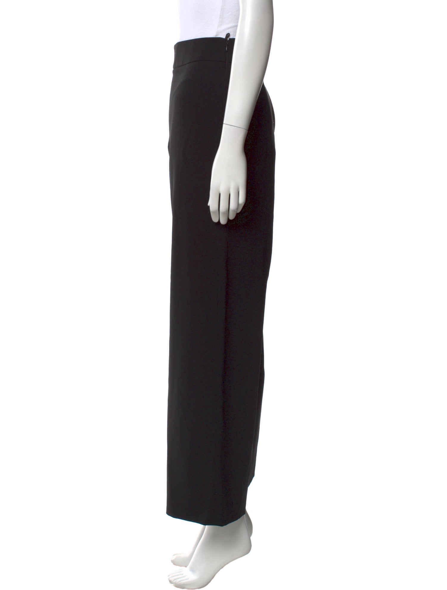 Giorgio Armani Virgin Wool Wide Leg Pants