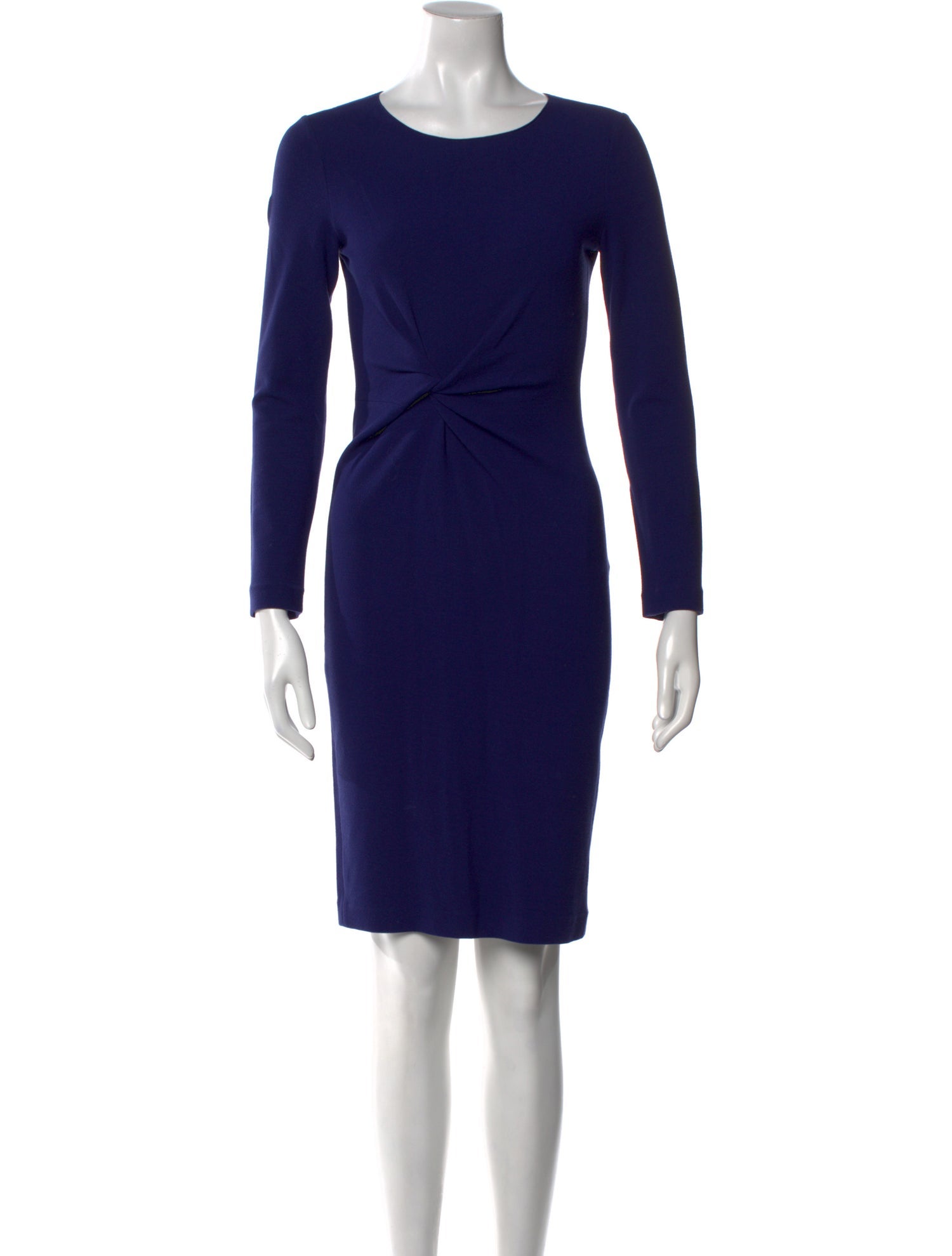 Giorgio Armani Crew Neck Knee-Length Dress