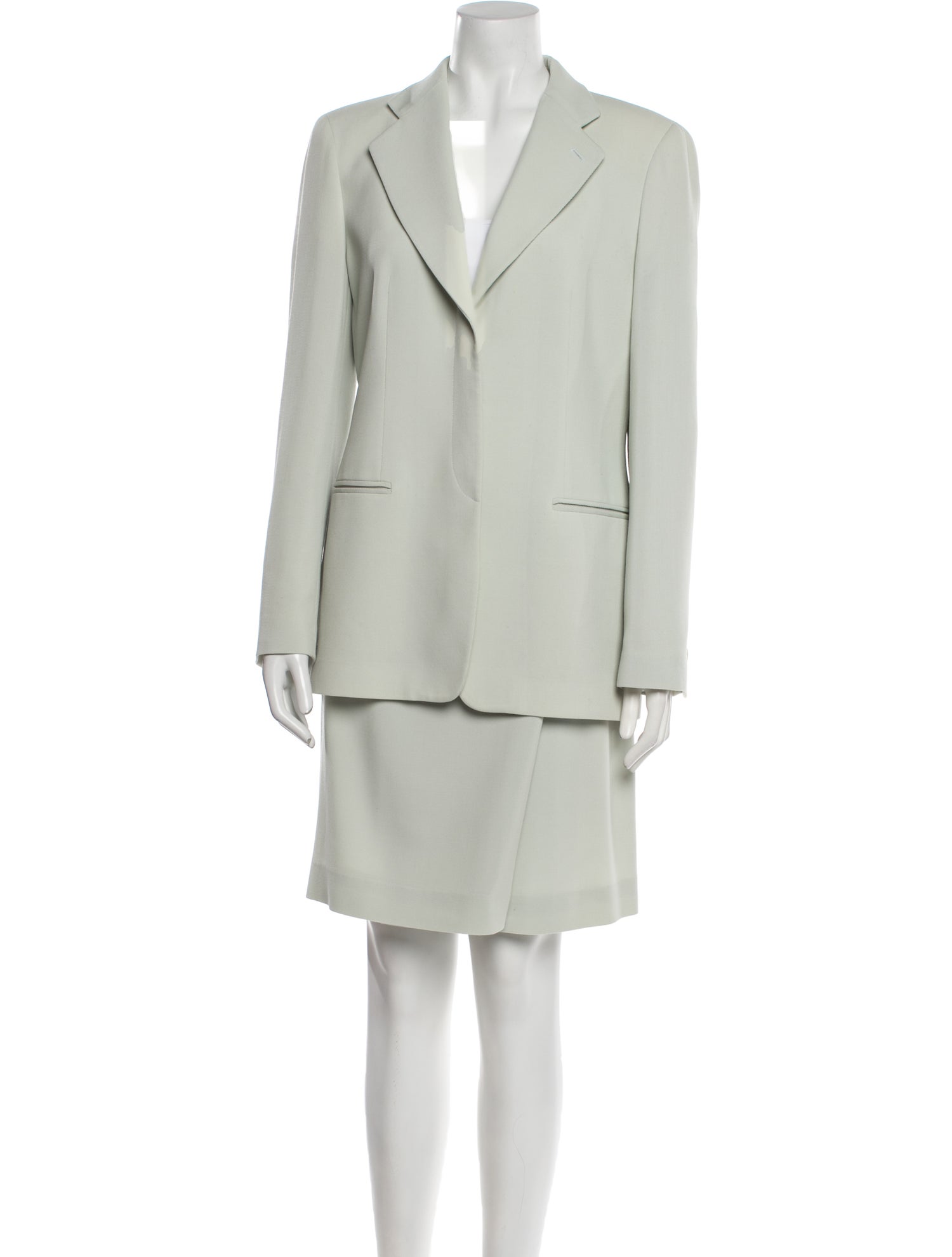 Giorgio Armani Wool Skirt Suit