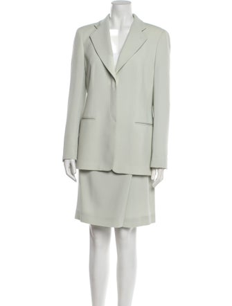 Giorgio Armani Wool Skirt Suit