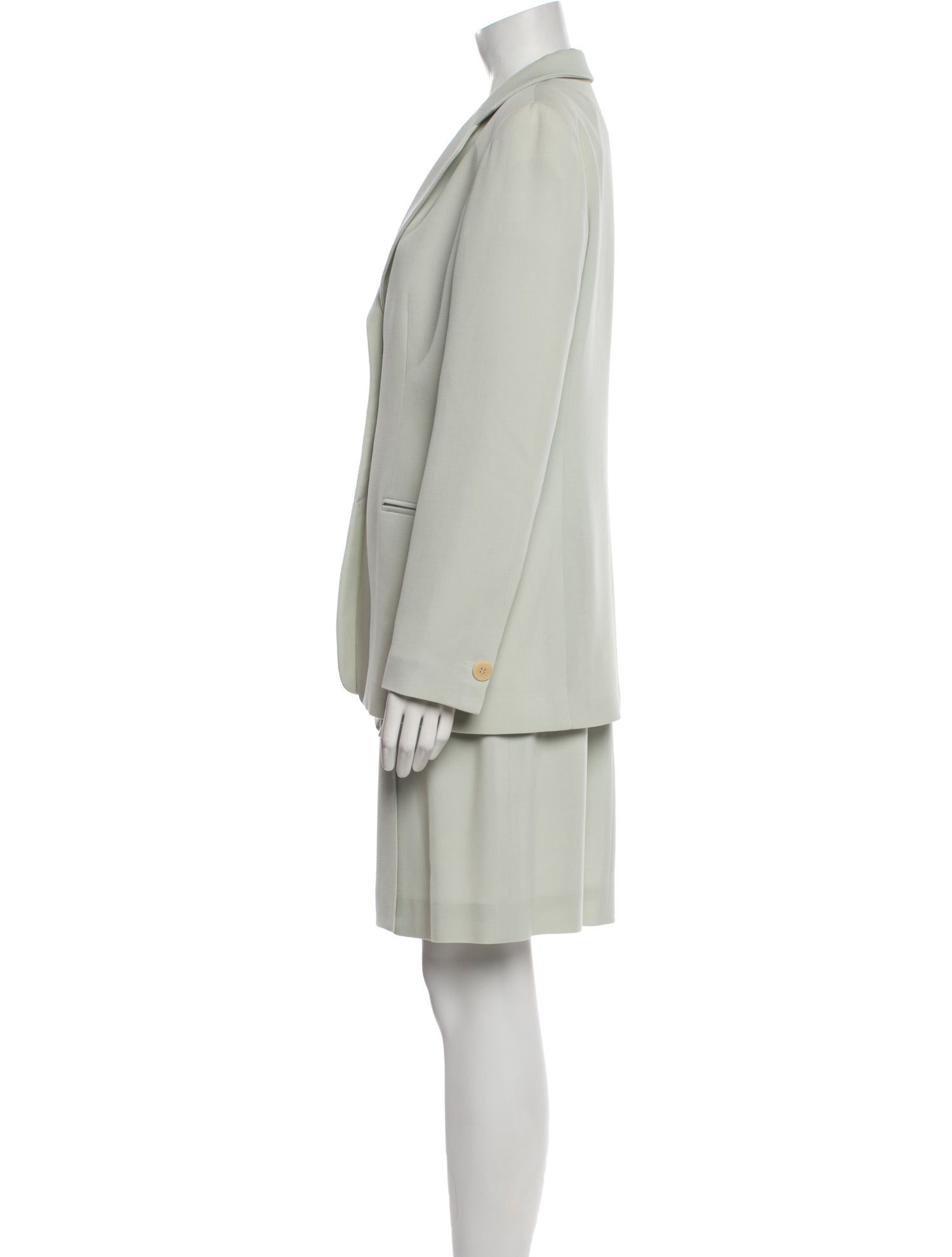 Giorgio Armani Wool Skirt Suit