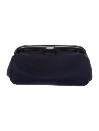 Giorgio Armani Canvas Clutch