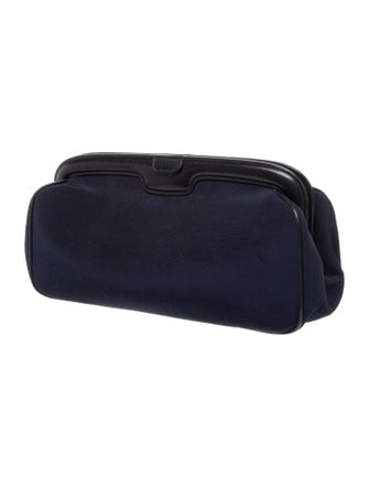 Giorgio Armani Canvas Clutch