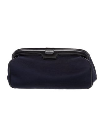 Giorgio Armani Canvas Clutch