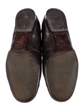 Giorgio Armani Leather Loafers