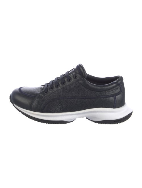 Giorgio Armani Leather Athletic Sneakers
