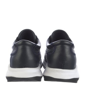 Giorgio Armani Leather Athletic Sneakers