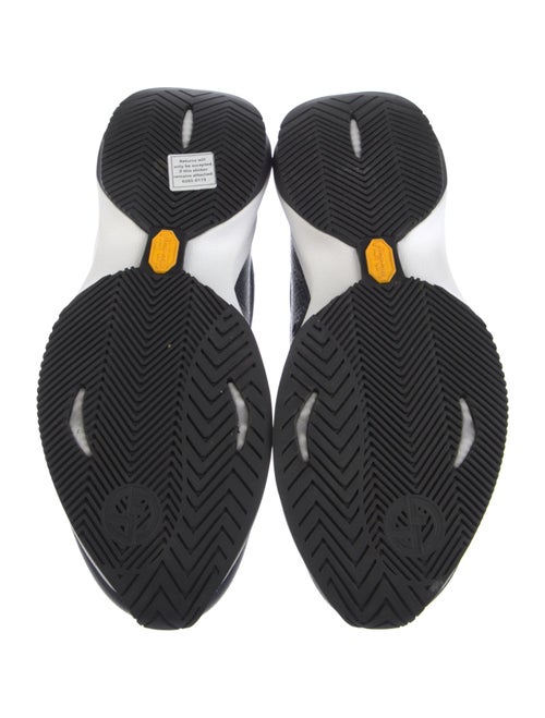 Giorgio Armani Leather Athletic Sneakers