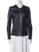Giorgio Armani Leather Biker Jacket