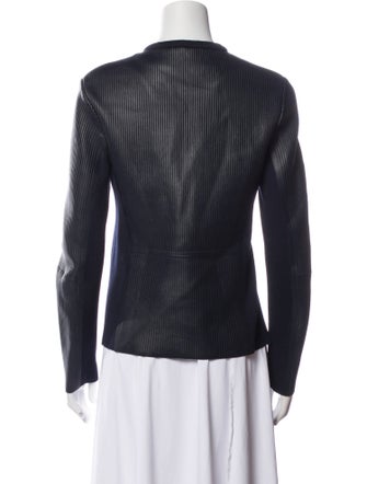 Giorgio Armani Leather Biker Jacket