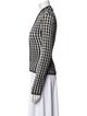 Giorgio Armani Plaid Print Evening Jacket