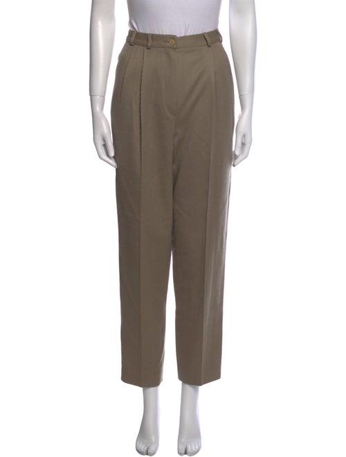 Giorgio Armani Wool Straight Leg Pants