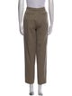 Giorgio Armani Wool Straight Leg Pants