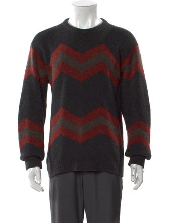Giorgio Armani Wool Striped Pullover