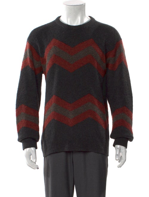 Giorgio Armani Wool Striped Pullover