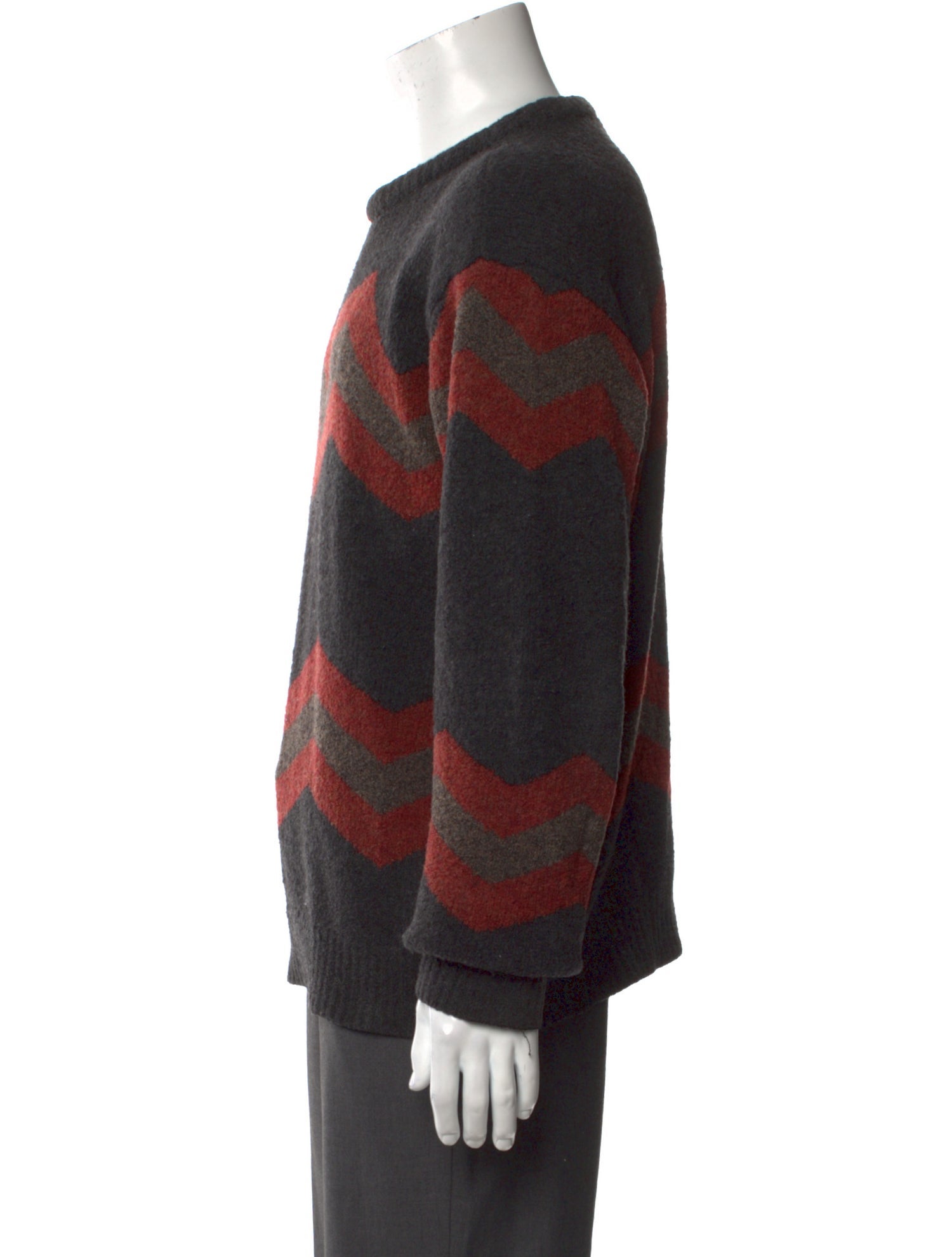 Giorgio Armani Wool Striped Pullover