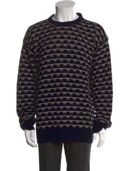 Giorgio Armani Silk Striped Pullover