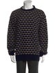 Giorgio Armani Silk Striped Pullover