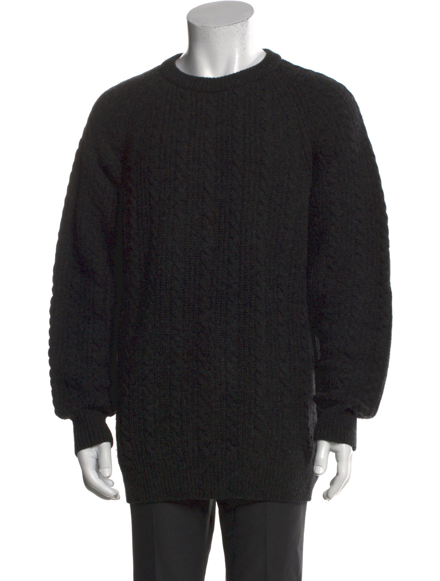 Giorgio Armani Crew Neck Long Sleeve Pullover