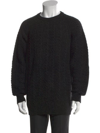 Giorgio Armani Crew Neck Long Sleeve Pullover
