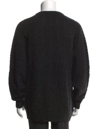 Giorgio Armani Crew Neck Long Sleeve Pullover