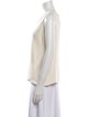 Giorgio Armani Scoop Neck Sleeveless Blouse