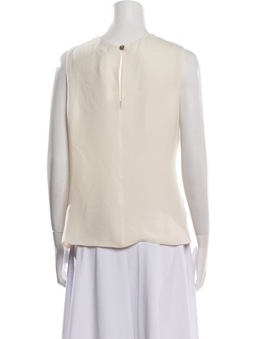 Giorgio Armani Scoop Neck Sleeveless Blouse