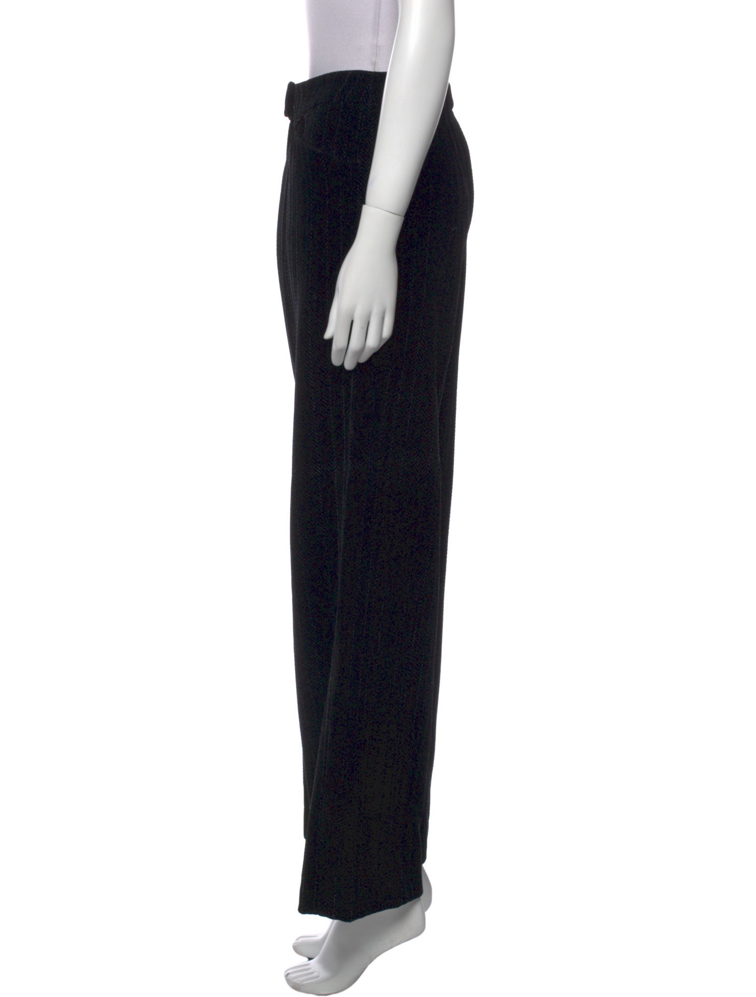 Giorgio Armani Wool Wide Leg Pants