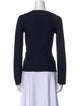 Giorgio Armani Bateau Neckline Long Sleeve Top