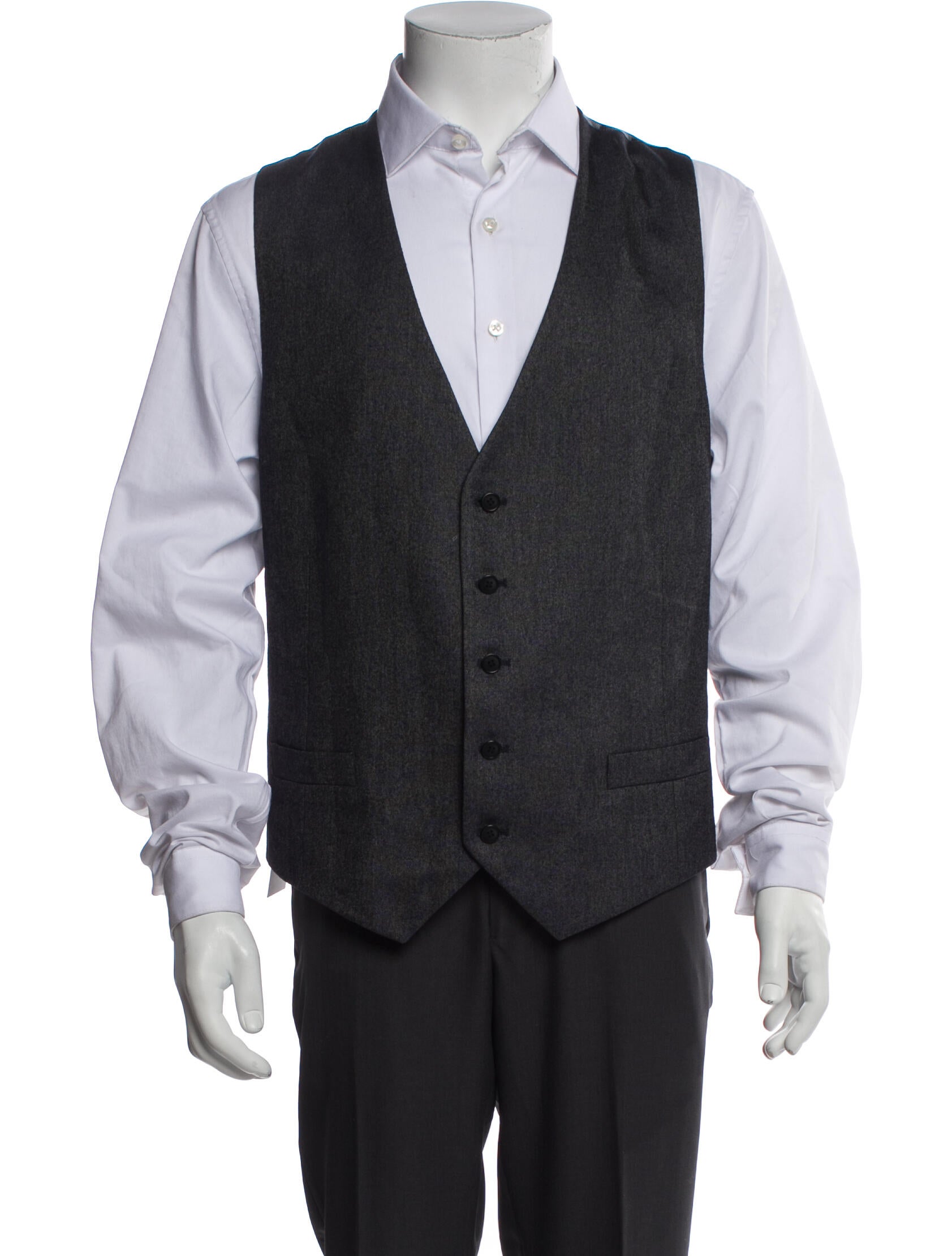 Giorgio Armani Virgin Wool Vest